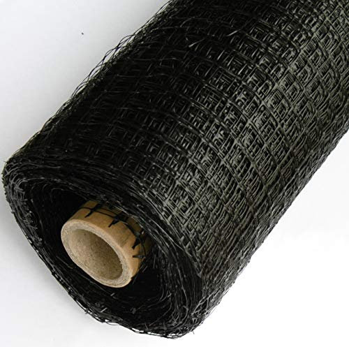 EXCOLO Hochwertige 30 m Maulwurfsperre für 0,64€ / m² aus Kunststoff mit 15mm Gitter für den Rasen als Rasengitter um Maulwurf zu stoppen, zu vertreiben oder zu entfernen (30m x 1m = 30m²)