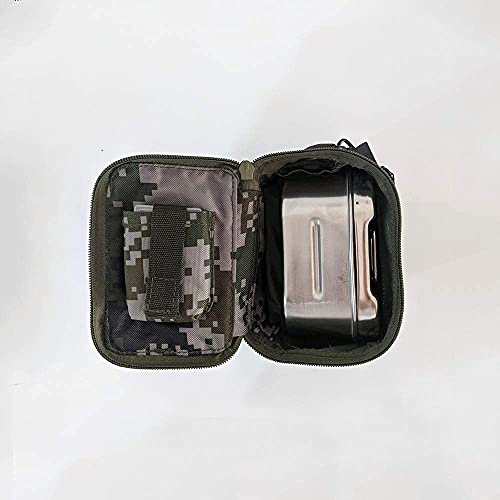 PLAA Typ 05 07a SUS304 Militär Stil Edelstahl Mess Kit Survival Kochgeschirr Set Ausrüstung für Camping 7 in 1