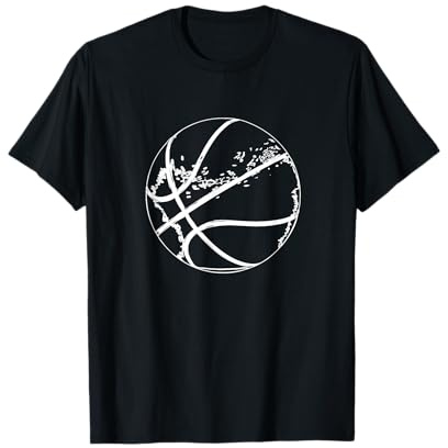 Ragazzi basket schizzo giocatore di basket Maglietta