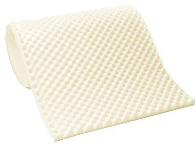 Greaton Atmungsaktive 2,5 cm Noppen-Eischalen-Schaumstoff-Matratzenauflage | Topper für Matratzen bieten ultimativen Komfort, reduziert Rückenschmerzen, perfekte Körperunterstützung, behält die