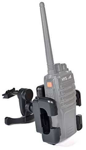 HYS Kfz-Lüftungsschlitz-Halterung Kompatibel für Baofeng Motorola YAESU ICOM WOUXUN Handheld Walkie Talkie