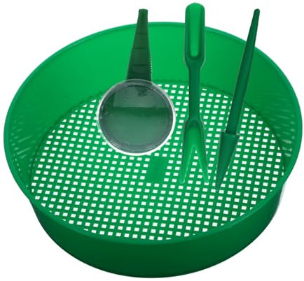 MERRYHAPY 1juego Sieve De Plástico para Jardín para Suelo Herramienta para Filtrar Rocas y Materiales para Jardineros Ligero y Duradero