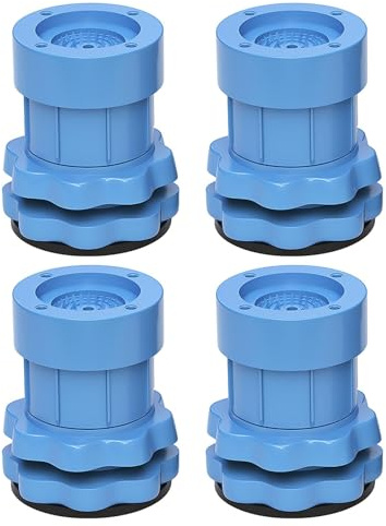 Mate De Lavado - 4pcs PAD ANTI-VIBRACIÓN ALIFICABLE ALIFICABLE D | Anti | vibración Soporte De Lavadoras Apilables Y Secadores De Lavado Mate Para Reducir La Alfombra De Mach