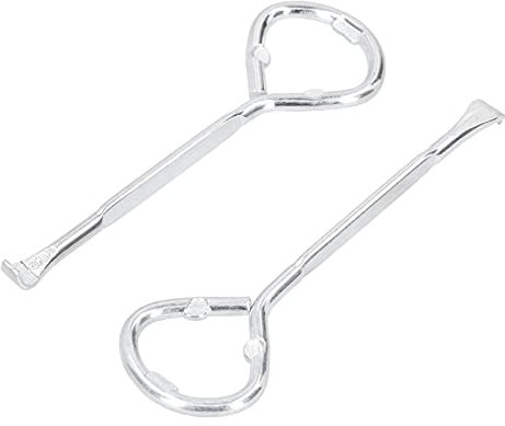 NDNCZDHC 2pcs Can Opener, Paint Can Opener Tool, Bottle Opener Alloy Steel Paint Can Opening Tool for Varnish Bucket