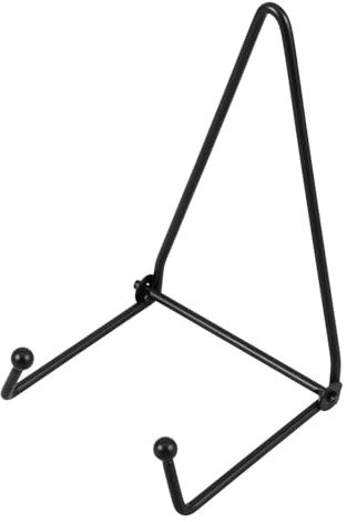 TEHAUX Support Assiette Décorative Métal Léger Chevalet Portable pour Présentoir Mural Table Adapté pour Cuisine Bureau et Événements