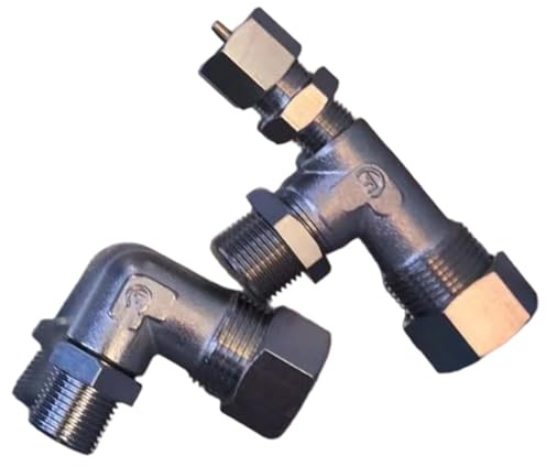 Rame 3/8 Calibro Acqua Raccordo Caldaia Vetro Connettore Livelli Acqua Assemblaggio Tubo di Rame Enduring Connettore Tubo