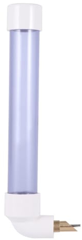BESPORTBLE Fontaine D’Eau Automatique pour Oiseaux Bouteille 150 ML, Système à Pointe de Percussion, Étanche, Démontable et Facile à Nettoyer