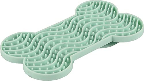 Flamingo Pet Products - YUMMEE Leckmatte Farbe Grün Größe S 15 cm für Hunde