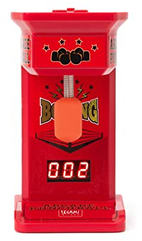 Legami - Mini Arcade Pungiball, 3 Spielintervalle 45, 90, 120 Sekunden, mit Licht und Sound, 3 AA-Batterien Nicht im Lieferumfang enthalten, 7 x 14 cm, Farbe Rot, PBL0001
