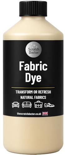 Cream Fabric Dye | Permanent Fabric Paint for Upholstery, Furniture, Sofas, Clothes, Canvas