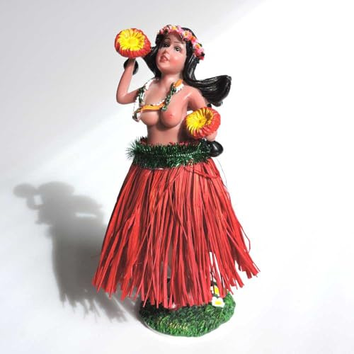 Hang Loose Hula Girl Wackelfigur Auto Armaturenbrett Wackelmädchen Wackel Puppe Doll, 16cm
