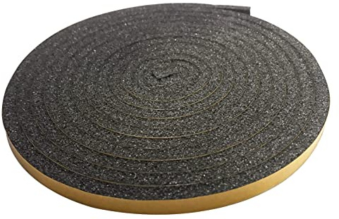 Respekta Dichtband zur Montage von Einbauspülen und Kochfeldern 7 mm x 5 mm x 3 m/Selbstklebendes Dichtungsband/Wasser- & Öldicht/Modell: Typ/Modell: Dichtband 3x7