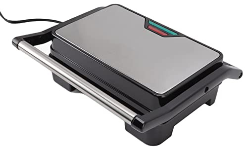 Panini Press Grill, Panini Maker 180 Degree Flattening Nonstick for Home