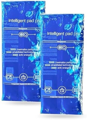2x Kalt Warm Kompressen - MADE IN GERMANY - Kühlpads Set 29x12 cm - Vielseitige Kühl- und Warmkissen, Gelkissen