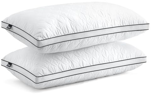 BedStory Kopfkissen 40x80cm 2er Set Kissen, Schlafkissen aus 2X950g Mikrofasern, Atmungsaktive und waschbare Bettkissen,Ideal für Tiefen Erholsamen Schlaf,Öko-Tex Zertifiziert