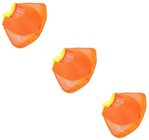 Tofficu 3 Pièces Casque De Sécurité De Protection Solaire Protection Solaire pour Le Chantier Abat-Jour De Casque à Bord Plein Blanc UV Depuis Fil Peu Extensible