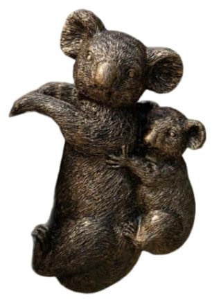 LOVIVER Planter Hanging Pendant Ornament Plant Pot Decor Flowerpot Landscaping Decor Resin Animal Garden Statue for Balcony Terrarium, koala