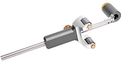 Walfront Linear Arc Scriber Tool Aluminum Alloy and Stainless Steel Wood Scribe Tool for Woodworking Multifunctional Wood Marking