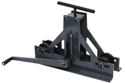Piegatubi manuale e tacca per tubi per una piegatura efficiente e resistente di acciaio, rame e alluminio, ideale per progetti fai da te e professionali di lavorazione dei metalli