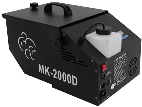 Bodennebelmaschine, 1200W Bodennebelmaschine Trockeneis DMX mit Fernbedienung, Nebelmaschine Outdoor für Bühnenshows, Bars, Laufstege, Theater, Bankettsäle
