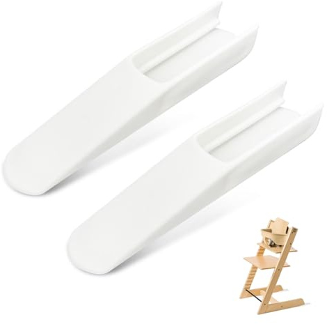 Kinderhochstuhl Füße für Stokke Tripp Trapp Hochstuhl,2 Stück Kippschutz Sicherheit Fußabdeckung Stuhlbein Abdeckung für Babystuhl Hochstuhl Erweitertes Gleiterset als Zubehör