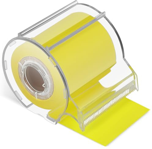 Alipis Notes Autocollantes en Rouleau Ruban Adhésif, Blocs-Notes Mémo Portables pour Organisation Quotidienne au Bureau, École et Domicile, Format Compact Pratique