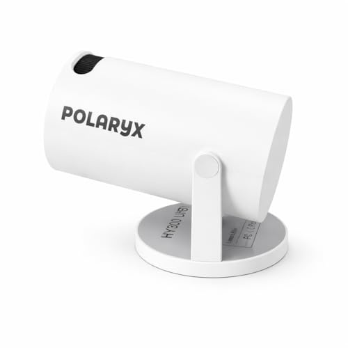 Polaryx HY300 Pro+ Smart Mini Projector, 4K Support, Android 11, WiFi 6 | home theatre, indoor/outdoor, phone, laptop, TV stick and gaming
