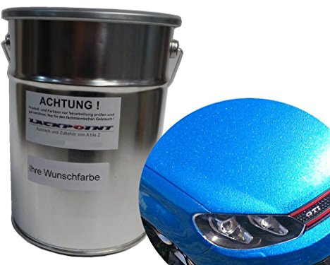Lackpoint 0,5 Liter Spritzfertigen Basislack Candy Blau Metallic Autolack