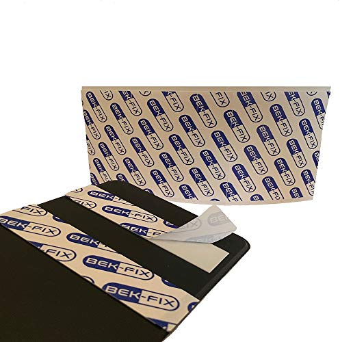 BEK-FIX® 32 Pack Number Plate Sticky Pads - Double Sided Foam Pads for Car License Plates