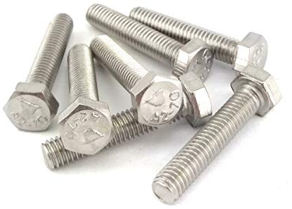 Sechskantschrauben DIN 933 Edelstahl A2 (M6x30) x100