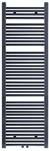S SIENOC 600 x 1800 mm Anthrazit mittelanschluß Badheizkörper | handtuchhalter Heizkörper Handtuchwärmer Handtuchtrockner 952 Watt