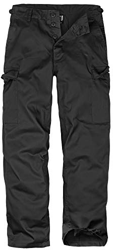 bw-online-shop Rangerbyxor herr, cargobyxor, army, fältbyxor, svart, M