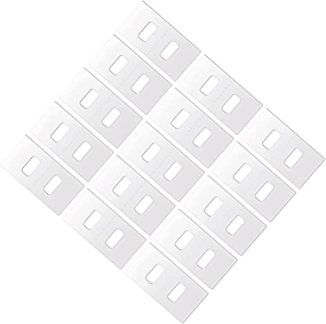 Cabilock Unverzichtbar für Rollos Pvc-reparaturlasche -teiliges Set Selbstklebend für Vertikaljalousien Schnelle Installation