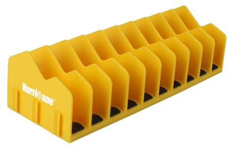 HURRICANE Zangenhalter, Halterung für 10 Zangen und Schneider, Werkzeugkoffer Organizer, mit rutschfestem Gummiboden, Passend für 7.6 cm Hohe Schubladen, Werkzeugkästen, 1 Stück