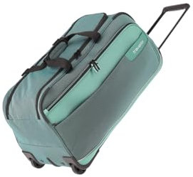 Travelite 2-Rad Trolley Reisetasche aus recyceltem Material, Gepäck Serie VIIA: Weichgepäck Reisetasche mit Rollen, 65 cm, 61 Liter