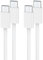 iPhone 15 Charger Cable 60W, USB C to USB C Fast Charging Cable Braided [2-Pack/2M] for iPhone 15,15 Plus,15 Pro,15 Pro Max,iPad,iPad Pro,iPad Air,iPad Mini,MacBook Air,MacBook Pro,Type C Cable