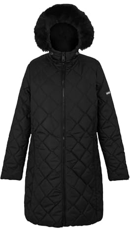 Regatta Dam Fritha Iii Longline vadderad jacka med hel dragkedja vadderad parkas kappa (förpackning med 1)