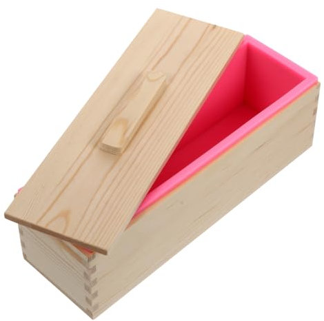 NUOBESTY Holz Seifenform Box Für Handgemachte Seifenherstellung Stabile Form Einfach Zu Bedienen Langlebig Und Sicher