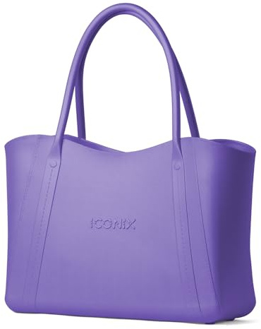 ICONIX Borsa da Viaggio in EVA Impermeabile Leggera e alla Moda Design Originale Made in Italy Ideale per Uso Quotidiano e Versatile in Varie Colorazioni