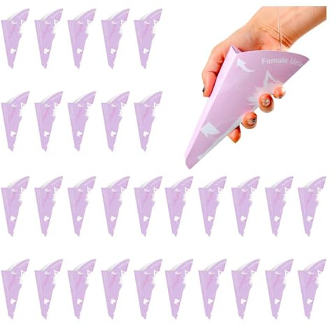YSDYY Paquete De 30 Urinarios Portátiles, Urinarios De Papel, Productos para Exteriores, Adecuados para Mujeres Embarazadas, Viajes, Campamentos, Actividades Al Aire Libre
