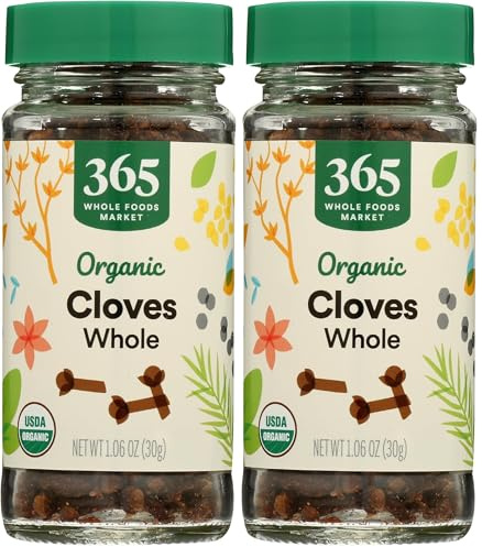 365 by Whole Foods Market, Cloves Whole Organic, 1.06 Ounce (Pack of 2)