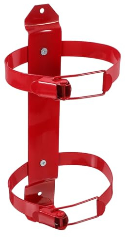 Uonlytech Verstellbare Feuerlöscherhalterung Wandhalterung Für Fahrzeuge Und Zuhause Kompakte Montagehalterung Für 2Kg Feuerlöscher Sicherer Halt Für Büro Boot Und Lagerhaus