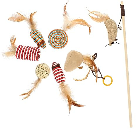 TOYANDONA 1ensemble Set De Jouets Interactifs pour Chat Accessoires De pour Chatons Résistant à Usure