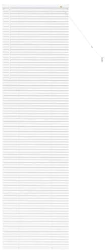 vidaXL Persianas venecianas Blanco 220 x 65 cm Aluminio