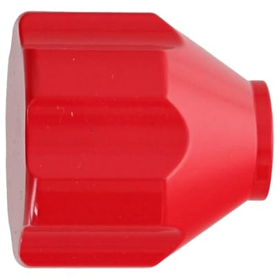 ToniTec EasyTurn Türknauf rot Knauf zum Nachrüsten für ABUS Profilzylinder der Serien A93 EC550 EC660 und TEC440 ergonomischer knauf