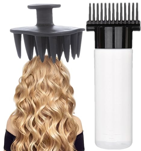 Applicatore A Pettine Per Radici Massaggiatore Per Cuoio Capelluto Con | Pettine Per Il Trattamento Delle Radici Applicatore Multifunzione Olio Massaggio Scalp Per Donne Tintur