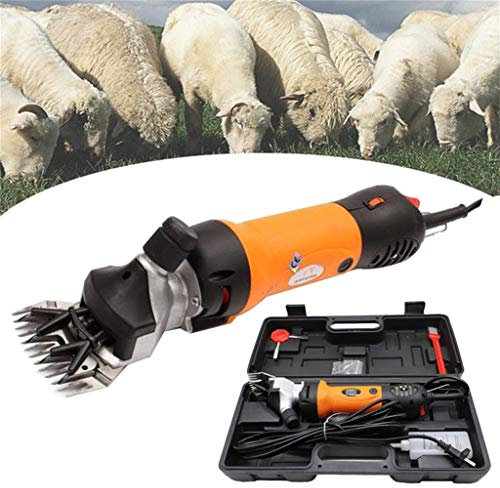 ZZQ-Le rasage Multifonction 350W Électrique Professionnelle Cisaillement Animal Tondeuse À Moutons Machine Électrique Machine Cheveux De Tondeuse Cisaille À Mouton 6 Vitesse Réglable