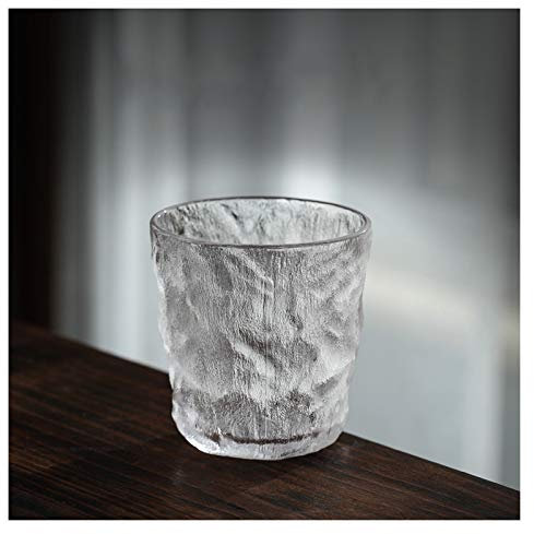 caihuashopping Wassergläser Handgeblasene Vintage-Gläser eingestellt mit bleifreiem, verdicktem Boden, Whiskyglas, Weinleseglas, Bourbon, Cocktail, Scotch Trinkglas (Size : Small)