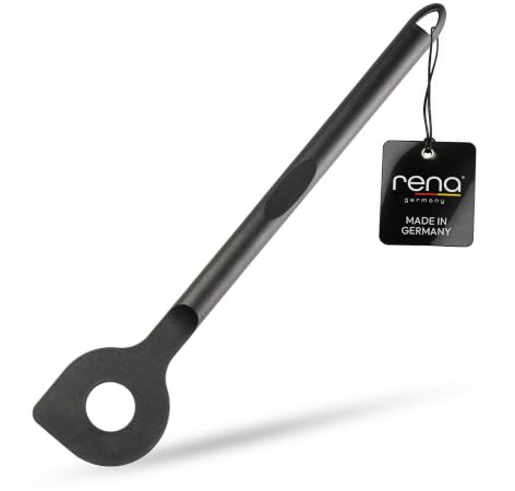rena germany® Kochlöffel 30,5 cm | Premium Kochlöffel aus Polyphthalamid bis 270 °C | Lebensmittelecht | Spülmaschinengeeignet | Ergonomischer Griff | Küchenhelfer | Made in Germany