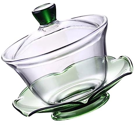 UPKOCH 1satz Transparentes -set Für Kung Fu Tee Durchmesser Dickem Geeignet Für Oolong Schwarzen Und Weißen Tee Für Home Office Und Teeliebhaber